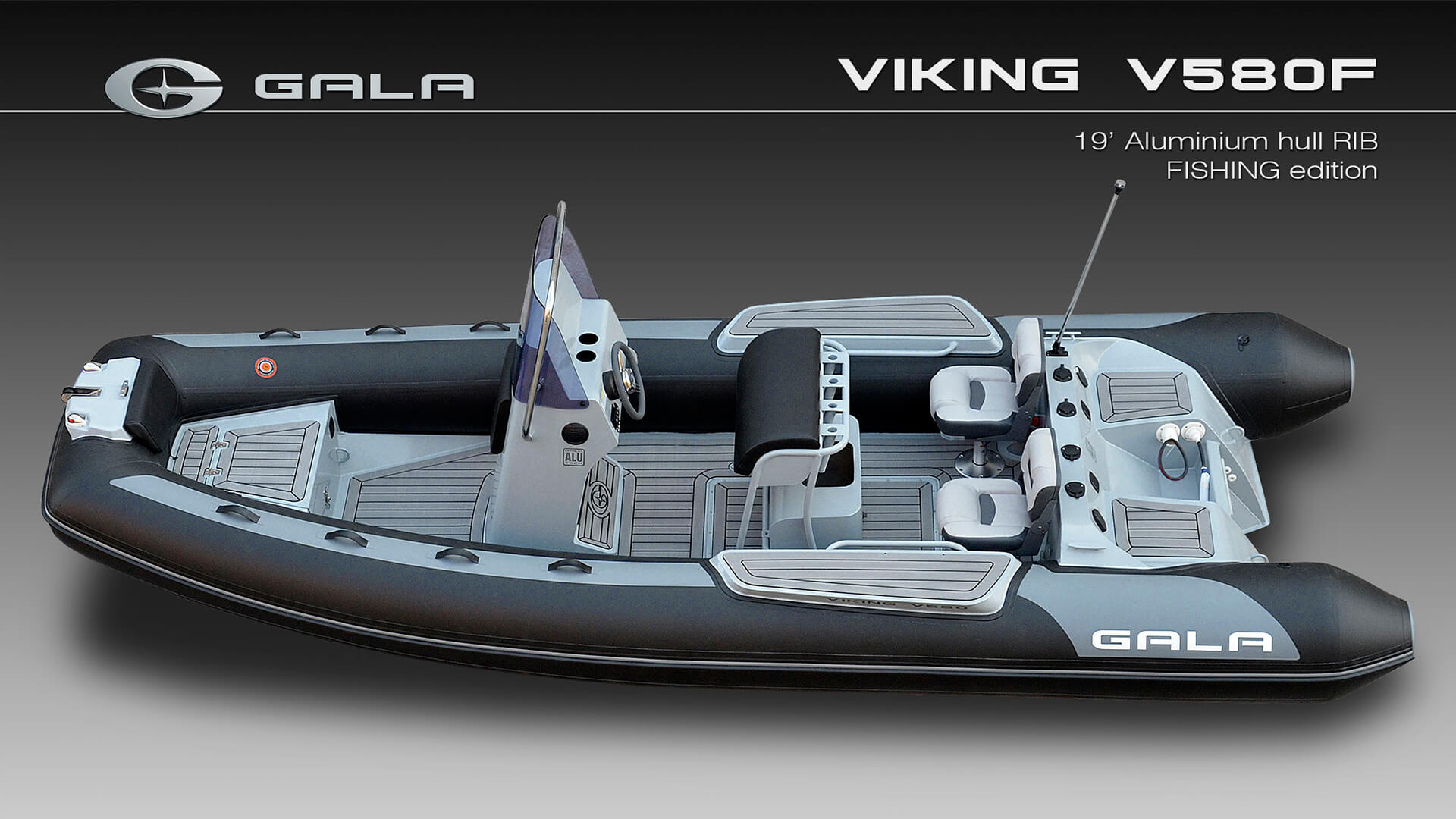 Надувная лодка с жестким алюминиевым дном GALA Viking V580F, Надувная лодка с жестким дном GALA Viking V580F, Надувная лодка с жестким дном GALA V580F, Надувная лодка GALA V580F, Надувная лодка GALA V580F, GALA V580F, лодка с жестким дном, алюминиевый риб, алюминиевый RIB, RIB