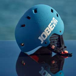 Base Helmet Steel Blue JOBE, 370017003, JOBE 370017003, Шлем для водных видов спорта, шлем для гидроцикла, шлем для гидры, шлем для вейка, шлем для водного спорта, шлем для вейкборда, шлем, helmet, шлем JOBE, шлем для водных лыж, шлем для рафтинга, защитный шлем