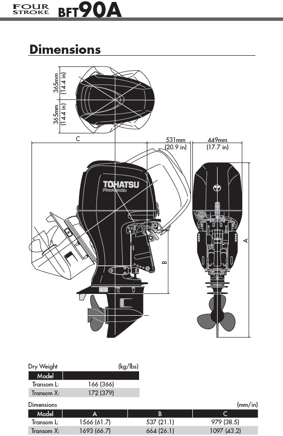 Лодочный Мотор Тохатсу 40 Инструкция