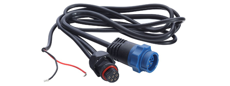 000-0127-66, Transducer Adaptor Cable, Blue Plug to Uni-Plug, TA-BL2U