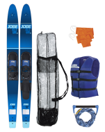 Allegre 67" Combo Skis Blue Package JOBE, Allegre 67" Combo Waterski Package Blue JOBE, 208817006, Воднолыжный комплект, Воднолыжный комплект Jobe, Водные лыжи, водные лыжи Jobe, Water Ski, Water Ski Package, Водные лыжи для новичков, лыжи для среднего уровня, лыжи для среднего уровня катания, лыжи комбо, лыжный слалом, начальный уровень