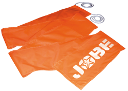 Ski Flag Flame Orange JOBE, Jobe 210305001, 210305001, Яркий флаг для водных видов спорта, флаг для водного спорта