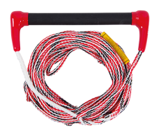 Ski Combo Transfer Red JOBE, 211214003, JOBE 211214003, Буксировочный фал и рукоятка для водных лыж, Буксировочный фал и рукоятка для лыж, фал для водных лыж, трос для водных лыж, фал для лыж, нетонущий фал