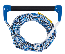 Ski Combo Transfer Blue JOBE, JOBE 211214005, 211214005, Буксировочный фал и рукоятка для водных лыж, Буксировочный фал и рукоятка для лыж, фал для водных лыж, трос для водных лыж, фал для лыж, нетонущий фал
