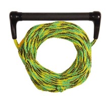 Ski Combo Transfer Green JOBE, Jobe 211214004, 211214004, 211217005, Jobe 211217005, Буксировочный фал и рукоятка для водных лыж, Буксировочный фал и рукоятка для лыж, фал для водных лыж, трос для водных лыж, фал для лыж, нетонущий фал
