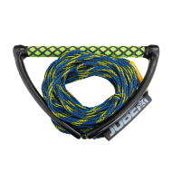 Prime Wake Combo Blue JOBE, 211322001, JOBE 211322001, Рукоятка и буксировочный фал для вейкборда, Рукоятка и фал для вейкборда, фал для вейкборда, трос для вейкборда, фал для вейка, нетонущий фал