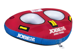 Double Trouble Towable 2P JOBE, 230217004, Надувной буксируемый водный аттракцион, буксируемый надувной водный аттракцион, надувной водный аттракцион, водный аттракцион, буксируемый водный аттракцион, буксируемый аттракцион, водный аттракцион Jobe, двухместная плюшка, плюшка
