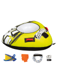 Thunder Towable Package 1P JOBE, Jobe 238814003, 238814003, Thunder Package JOBE, Jobe Thunder Package, Jobe, Надувной буксируемый водный аттракцион, буксируемый надувной водный аттракцион, надувной водный аттракцион, водный аттракцион, буксируемый водный аттракцион, буксируемый аттракцион, водный аттракцион Jobe, одноместная плюшка, плюшка, Надувной буксируемый водный аттракцион комплект