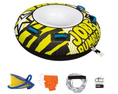 Rumble Package 1P JOBE, Jobe 238816001, 238816001, Rumble Package JOBE, Jobe Rumble Package, Jobe, Надувной буксируемый водный аттракцион, буксируемый надувной водный аттракцион, надувной водный аттракцион, водный аттракцион, буксируемый водный аттракцион, буксируемый аттракцион, водный аттракцион Jobe, одноместная плюшка, плюшка, Надувной буксируемый водный аттракцион комплект