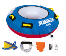 Rumble Towable Package 1P JOBE, 238817001, Надувной буксируемый водный аттракцион, буксируемый надувной водный аттракцион, надувной водный аттракцион, водный аттракцион, буксируемый водный аттракцион, буксируемый аттракцион, водный аттракцион Jobe, одноместная плюшка, плюшка, Надувной буксируемый водный аттракцион комплект