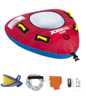 Thunder Towable Package 1P JOBE, 238817004, Надувной буксируемый водный аттракцион, буксируемый надувной водный аттракцион, надувной водный аттракцион, водный аттракцион, буксируемый водный аттракцион, буксируемый аттракцион, водный аттракцион Jobe, одноместная плюшка, плюшка, Надувной буксируемый водный аттракцион комплект