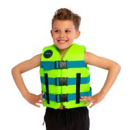 Nylon Life Vest Kids Lime Green JOBE, 244823007, Жилет страховочный детский, Жилет страховочный, Жилет спасательный подростковый, Жилет страховочный подростковый, Жилет страхувальний дитячий, Жилет страхувальний, Жилет рятувальний підлітковий, Жилет страхувальний підлітковий