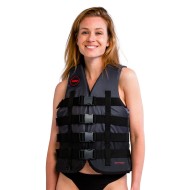 4 Buckle Vest Black JOBE, 244823019, 244823004, Жилет спасательный унисекс, Жилет страховочный unisex, Жилет страховочный, Жилет спасательный