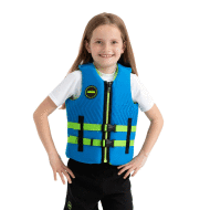 Neoprene Vest Youth KIDS Blue JOBE, 244925004, Жилет страховочный детский, Жилет страховочный, Жилет спасательный подростковый, Жилет рятувальний підлітковий, Жилет рятувальний дитячий, Жилет страховочный подростковый