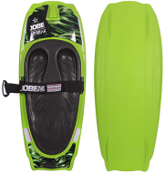 Streak Kneeboard Green JOBE, Streak Kneeboard, JOBE 252517001, 252517001, Ниборд, коленный вейкборд, ниборд JOBE, kneeboards, kneeboards jobe, коленный вейкборд, коленный вейк, доска для катания на коленях