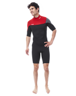 Perth Shorty 3/2mm Red JOBE, Perth Shorty 3/2mm Red Wetsuit Men JOBE, 303617154, Гидрокостюм, Гидрокостюм мокрый, Гидрокостюм неопреновый мужской, Гидрокостюм неопреновый jobe, Гидрокостюм мужской короткий, Гидрокостюм мужской Jobe