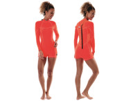 Sofia Shorty LS 3/2mm Fury Red JOBE, Sofia Shorty LS 3/2mm Fury Red Women JOBE, 303618251, Гидрокостюм, Гидрокостюм мокрый, Гидрокостюм неопреновый женский, Гидрокостюм неопреновый jobe, Гидрокостюм женский короткий, Гидрокостюм женский Jobe