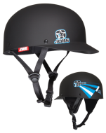 Stripes Helmet Black Rubber JOBE, Helmet Stripes Black Matte JOBE, 370811002, JOBE 370811002, Шлем для водных видов спорта, шлем для гидроцикла, шлем для гидры, шлем для вейка, шлем для водного спорта, шлем для вейкборда, шлем, helmet, шлем JOBE, шлем для водных лыж, шлем для рафтинга, защитный шлем