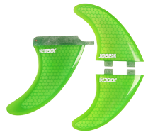 Paddle Board 6Inch Honeycomb Fin Set (3) Green JOBE, JOBE 480017001, 480017004, SUP Fin, плавник для SUP, киль для SUP, плавник, киль, яркий киль, яркий плавник