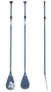 SUP Paddle Fiberglass 3pc Vintage Blue JOBE, JOBE 486717411, 486717411, Paddle SUP JOBE, SUP Paddle, SUP, все для SUP, весло, весло для SUP, весло не тонет, весло из стекловолокна