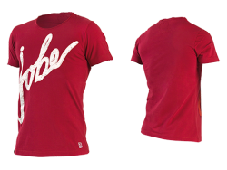 T-shirt Logo JOBE, T-shirt Logo Men Red JOBE, 565115004, JOBE 565115004, футболка, Футболка мужская, Футболка мужская спортивная, Футболка JOBE, фирменная футболка JOBE