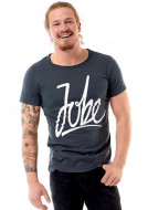 Script T-Shirt Men Graphite Grey JOBE, 565118002, JOBE 565118002, футболка, Футболка мужская, Футболка мужская спортивная, Футболка JOBE, фирменная футболка JOBE