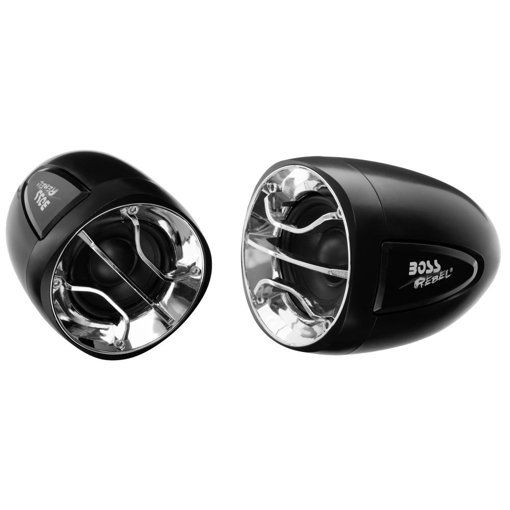 BOSS Marine MC300, BOSS MC300, MC300, акустика для мотоцикла, Аудиосистема, Акустическая система