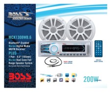 BOSS Marine MCK1308WB.6, BOSS MCK1308WB.6, MCK1308WB.6, морская аудиосистема