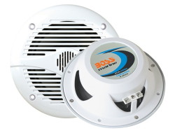 BOSS Marine MR50W, BOSS MR50W, MR50W, динамики BOSS Marine, Морские динамики, морские коаксиальные динамики, водонепроницаемые динамики, динамики для лодки, морская акустика, колонки для лодки, колонки водонепроницаемые