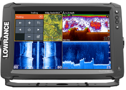 Lowrance Elite-12 Ti Mid/High/TotalScan™, эхолот Lowrance Elite-12 Ti, картплоттер Lowrance Elite-12 Ti, картплоттер Lowrance