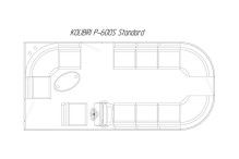 Понтонный катер KOLIBRI P-600S Standart, Понтонный катер KOLIBRI P-600S, Понтонный катер KOLIBRI, Понтонный катер, Понтон, Катамаран, KOLIBRI, понтонний катер, понтон алюминиевый, P-600S