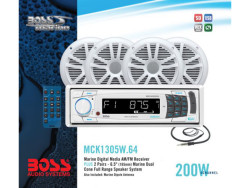 BOSS Audio Marine MCK1305W.64, BOSS Marine MCK1305W.64, BOSS Audio Systems MCK1305W.64, BOSS Audio MCK1305W.64, BOSS MCK1305W.64, MCK1305W.64, морская магнитола, BOSS Audio Systems, BOSS Audio, BOSS Marine, магнитола BOSS Marine, морская магнитола BOSS