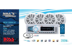 BOSS Audio Marine MCK1306W.64, BOSS Marine MCK1306W.64, BOSS Audio Systems MCK1306W.64, BOSS Audio MCK1306W.64, BOSS MCK1306W.64, MCK1306W.64, морская магнитола, BOSS Audio Systems, BOSS Audio, BOSS Marine, магнитола BOSS Marine, морская магнитола BOSS