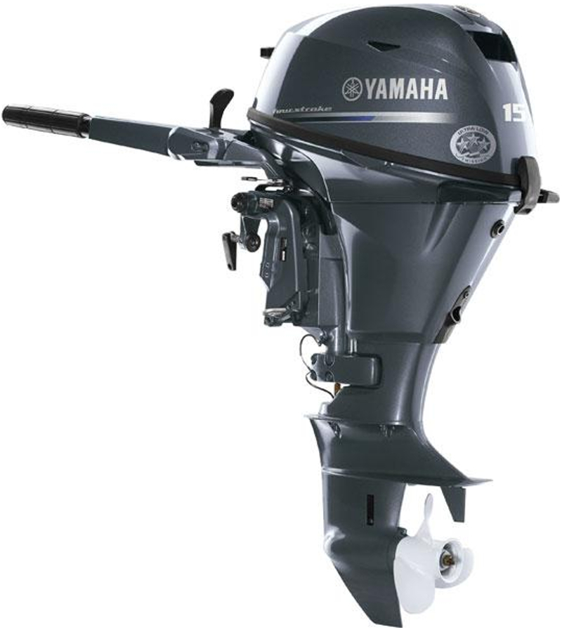 YAMAHA F15CEHPS - Четырёхтактный подвесной лодочный мотор GRAND