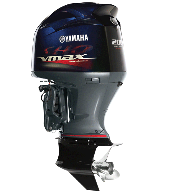 YAMAHA VF200LA (F200DETL) - Четырёхтактный подвесной лодочный