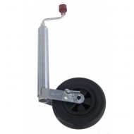 Опорное колесо Plus с тормозом, нагрузка 150 кг, пластиковый диск